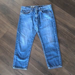 AG Adriano Goldschmied the Piper Crop Slouchy Slim Crop Jeans Size 29